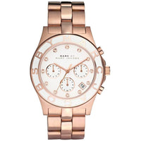 Chronograph Watch - Marc Jacobs MBM3082 Ladies Blade Rose Gold Watch