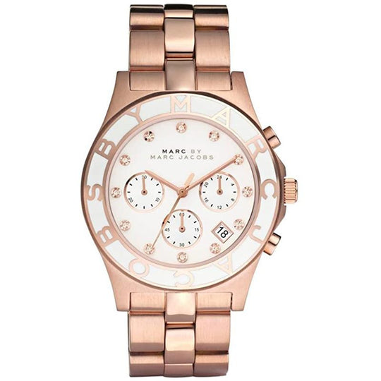 Marc Jacobs MBM3082 Ladies Blade Rose Gold Watch