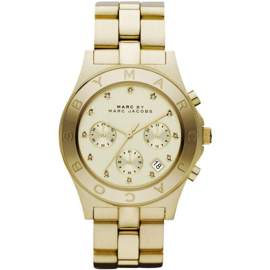 Marc Jacobs MBM3101 Ladies Blade Gold Watch