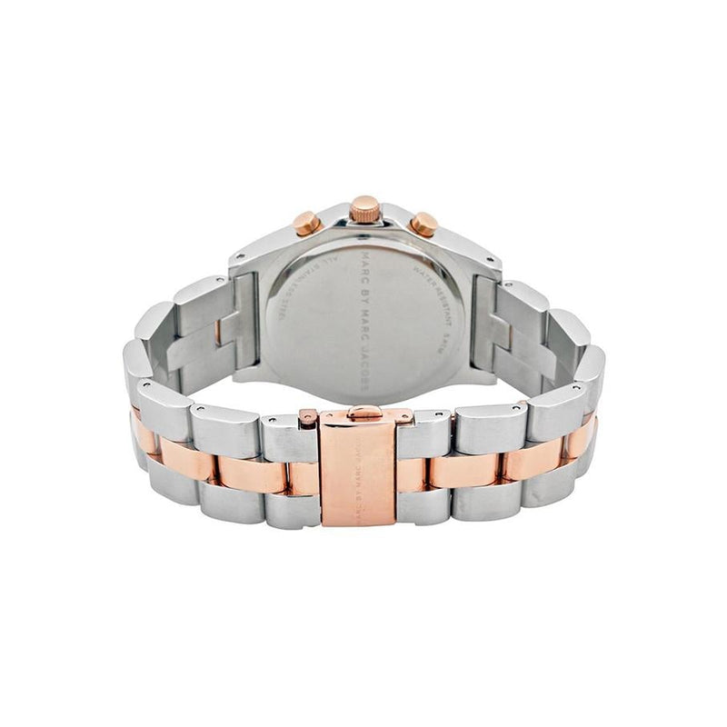 Chronograph Watch - Marc Jacobs MBM3178 Ladies Blade Two-Tone Watch