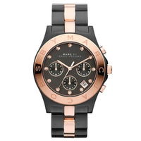 Chronograph Watch - Marc Jacobs MBM3180 Ladies Blade Black Watch