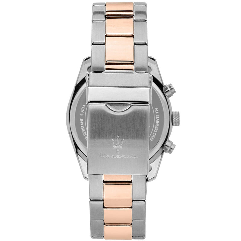 Chronograph Watch - Maserati Attrazione Men's Two-Tone Watch R8853151002