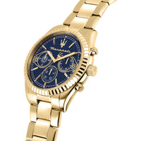 Chronograph Watch - Maserati Competizione Men's Gold Watch R8853100026
