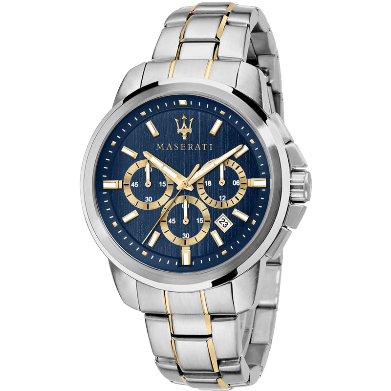 Chronograph Watch - Maserati Men's Blue Successo Watch MSR8873621016