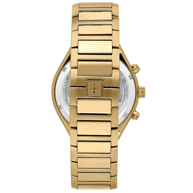 Chronograph Watch - Maserati Men's Gold Stile Watch MSR8873642001