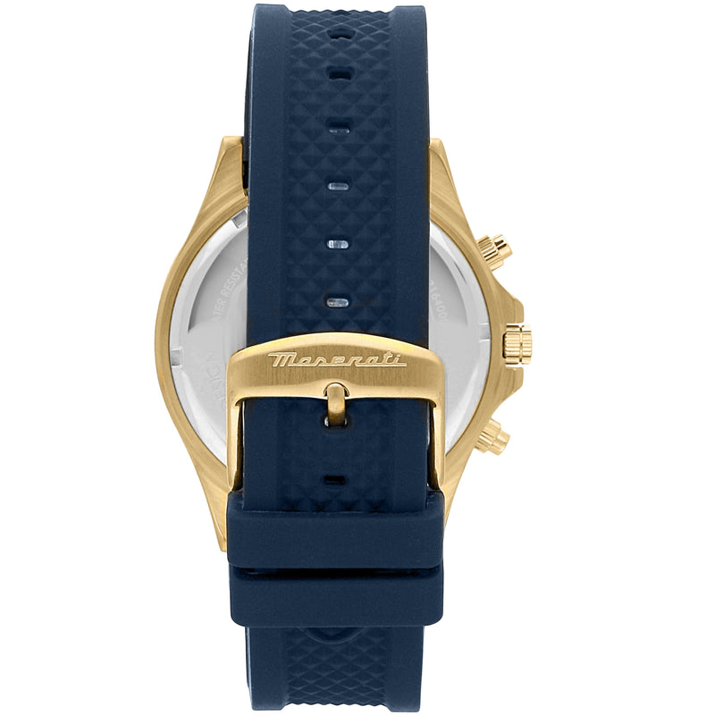 Chronograph Watch - Maserati Sfida Men's Blue Watch R8871640004