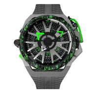 Chronograph Watch - Mazzucato Grey Rim Monza Formula 1 Chronograph Watch RIM F1-GY361