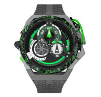 Chronograph Watch - Mazzucato Grey Rim Monza Formula 1 Chronograph Watch RIM F1-GY361