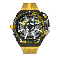Chronograph Watch - Mazzucato Grey Rim Monza Formula 1 Chronograph Watch RIM F1-YWBLK