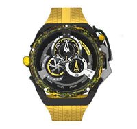 Chronograph Watch - Mazzucato Grey Rim Monza Formula 1 Chronograph Watch RIM F1-YWBLK
