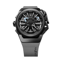 Chronograph Watch - Mazzucato Grey Rim Sport Chronograph Watch RIM 03-GY536