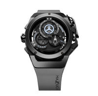 Chronograph Watch - Mazzucato Grey Rim Sport Chronograph Watch RIM 03-GY536