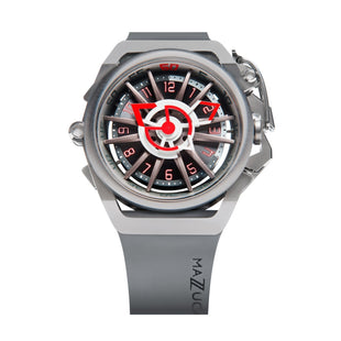 Chronograph Watch - Mazzucato Grey Rim Sport Chronograph Watch RIM 09-GYWH