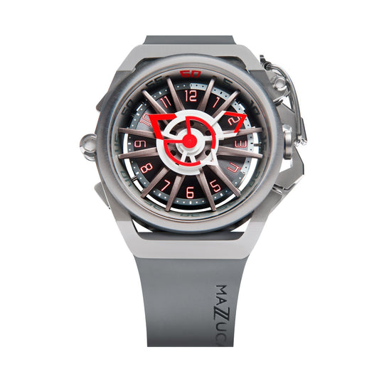 Mazzucato Grey Rim Sport Chronograph Watch RIM 09-GYWH