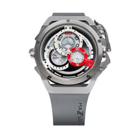 Chronograph Watch - Mazzucato Grey Rim Sport Chronograph Watch RIM 09-GYWH