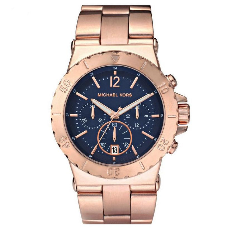 Chronograph Watch - Michael Kors MK5410 Ladies Dylan Rose Gold Watch