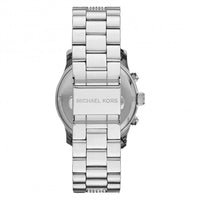 Chronograph Watch - Michael Kors MK5825 Ladies Runway Silver Glitz Watch
