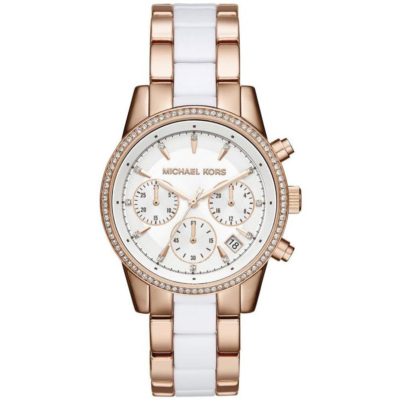 Michael Kors MK6324 Ladies RITZ Two Tone Rose Gold Watch from WatchPilot