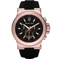 Chronograph Watch - Michael Kors MK8184 Men's Chronograph Dylan Black Watch