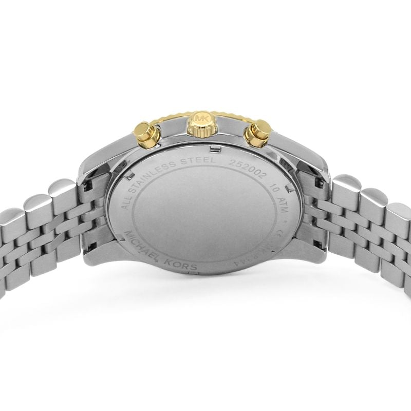 Michael Kors MK8344 Men s Lexington Chronograph Two Tone Watch
