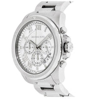Chronograph Watch - Michael Kors MK8562 Men's Brecken Chronograph Silver Watch