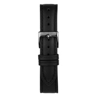 Chronograph Watch - Nordgreen Pioneer Black Leather 42mm Gun Metal Case Watch