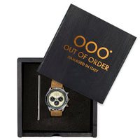 Chronograph Watch - Out Of Order Men' Brown Cronografo Watch OOO.001-04.MS.CR