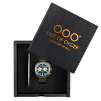 Chronograph Watch - Out Of Order Men's Blue Torpedine Chrono Watch OOO.001-12.BL.CR