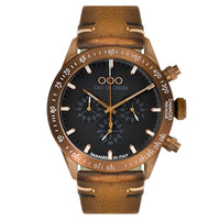 Chronograph Watch - Out Of Order Men's Bronze Chrono Vegan Watch OOO.001-13.MS