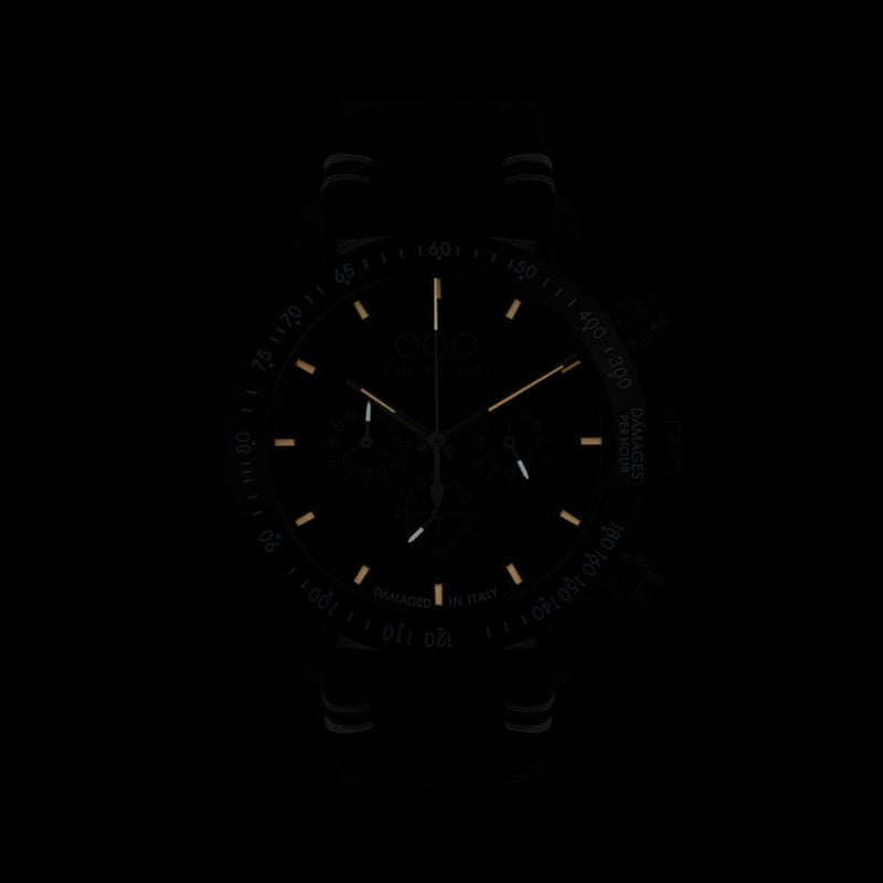 Chronograph Watch - Out Of Order Men's Cielo Chrono Vegan Watch OOO.001-13.AZ