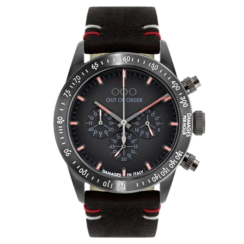Chronograph Watch - Out Of Order Men's Fumo Chrono Vegan Watch OOO.001-13.RS