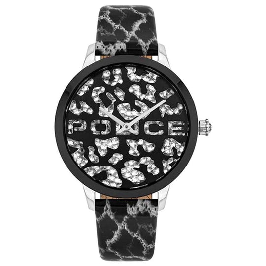 Police Black Bagan Watch 16028MSTB/02