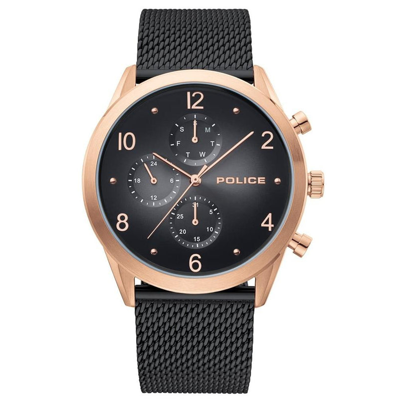 Chronograph Watch - Police Black Silfra Watch 15922JSR/02MMB