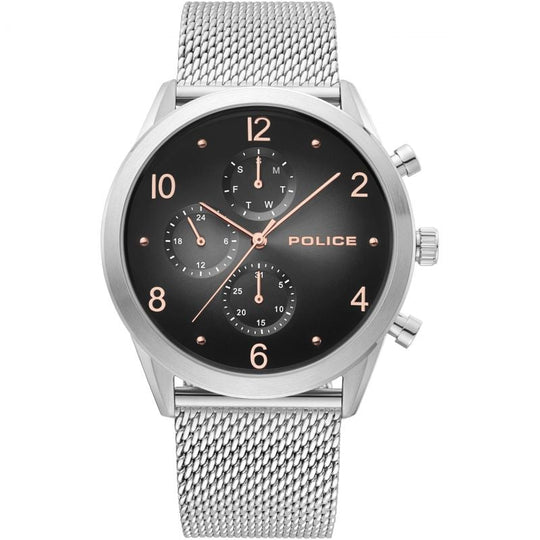 Police Silver Silfra Watch 15922JS/02MM