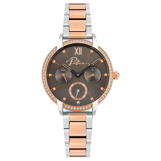 Police Two-Tone Nadu Watch 16043BSTR/39M