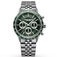 Chronograph Watch - Raymond Weil Freelancer Men's Green Watch 7741-ST7-52021