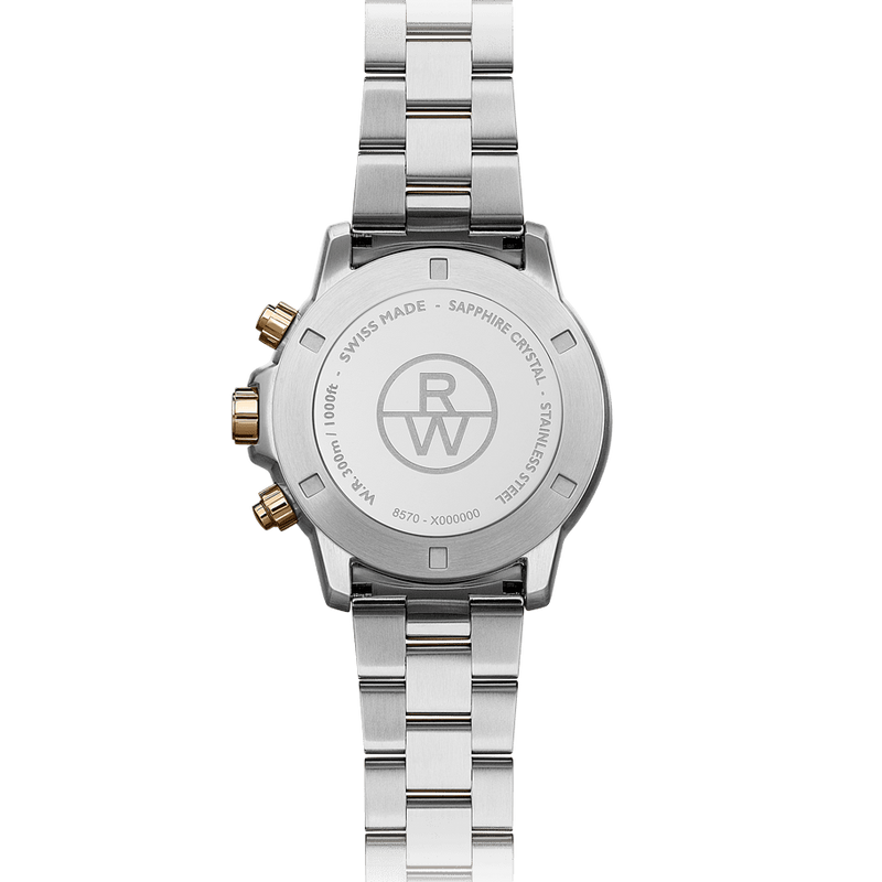 Chronograph Watch - Raymond Weil Tango Men's Two-Tone Watch 8570-SP5-20001