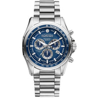 Chronograph Watch - Roamer 220837 41 45 20 Rockshell Mark III Men's Blue Watch