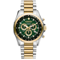 Chronograph Watch - Roamer 220837 48 75 20 Rockshell Mark III Men's Two-Tone Watch