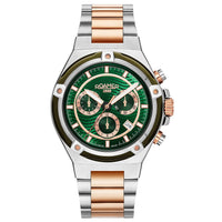 Chronograph Watch - Roamer 221837 49 75 20 Tempo Master Men's Two-Tone Watch
