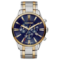 Chronograph Watch - Roamer 508837 47 45 50 Superior Chrono Men's Blue Watch