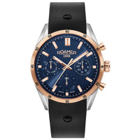 Chronograph Watch - Roamer 508982 49 45 05 Superior Men's Blue Watch