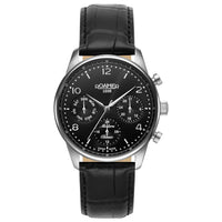 Chronograph Watch - Roamer 509902 41 54 02 Modern Classic Men's Black Watch