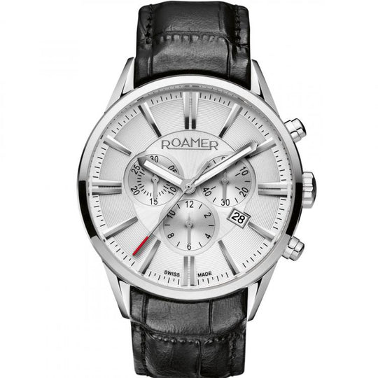 Roamer Men's Black Superior Chrono Watch 508837 41 15 05