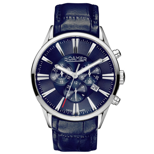Roamer Men's Black Superior Chrono Watch 508837 41 45 05