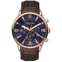 Chronograph Watch - Roamer Men's Brown Superior Chrono Watch 508837 41 85 05