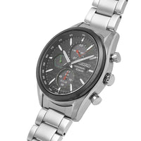 Chronograph Watch - Seiko Men's Black Macchina Sportiva  Watch SSC803P1