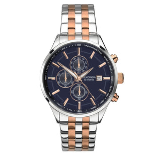 Chronograph Watch - Sekonda 1107 Men's Two-Tone Chronograph Watch
