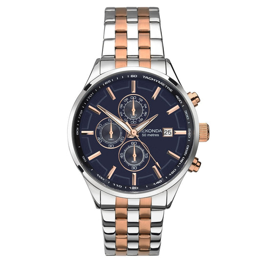 Sekonda 1107 Men's Two-Tone Chronograph Watch