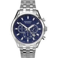Chronograph Watch - Sekonda 1393 Men's Blue Chronograph Watch